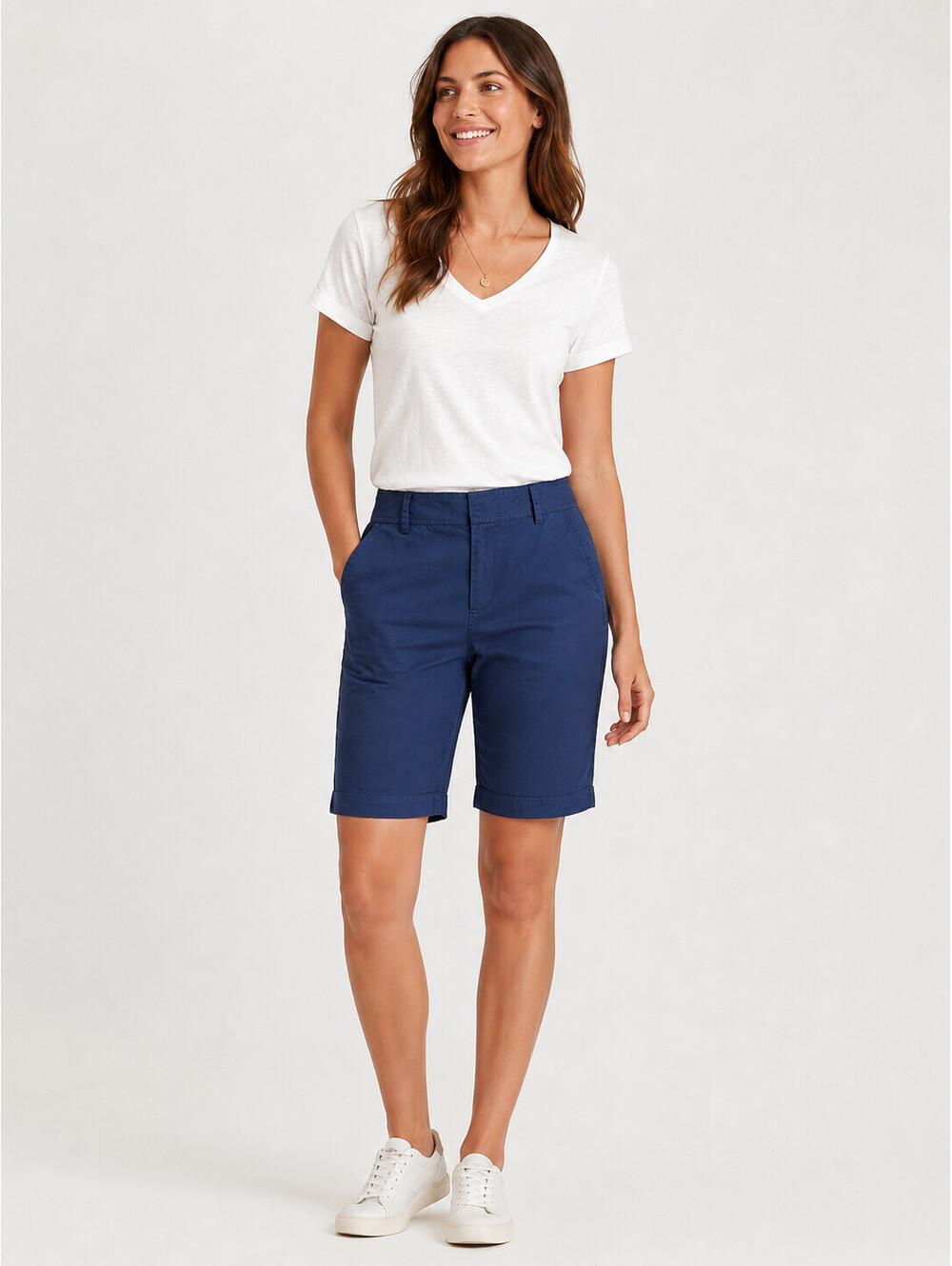 Lauren Ralph Lauren Solid Black Shorts Size 8
